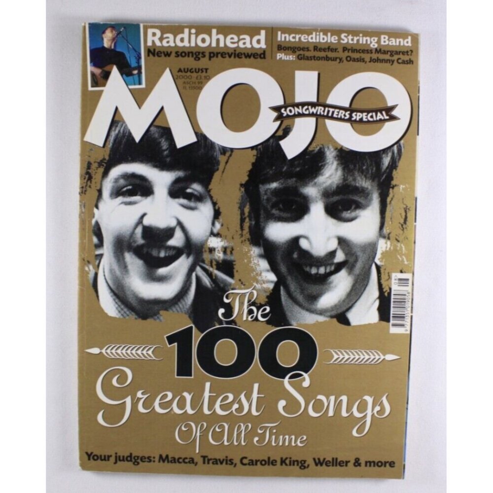MOJO magazine August 2000 Songwriters Special 100 greatest songs of all time